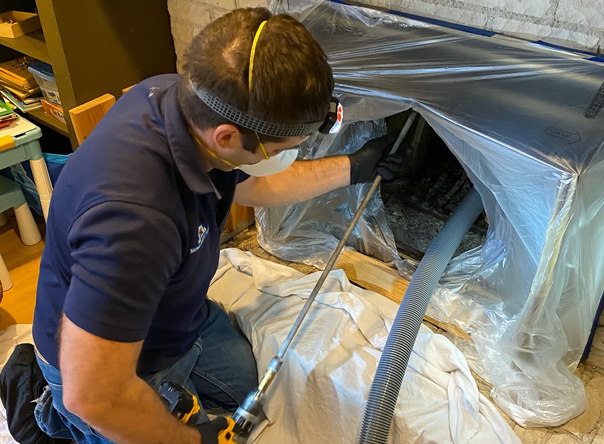 chimney cleaning